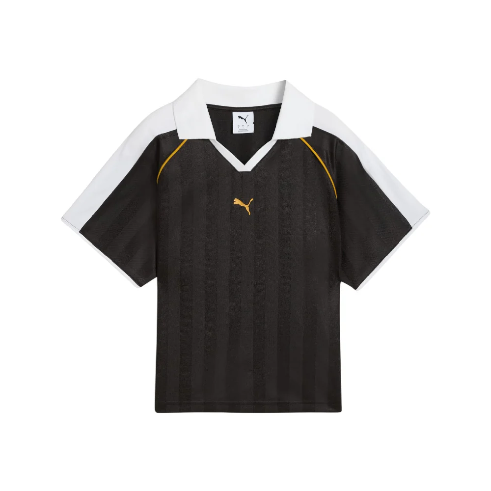 T7 Relaxed Footbal T-Shirt Black