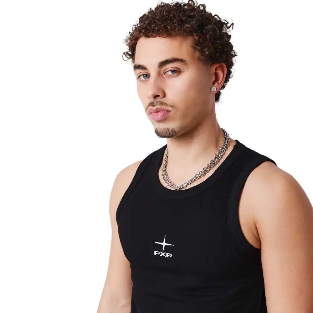 Essential Tank Top Black - Image 3