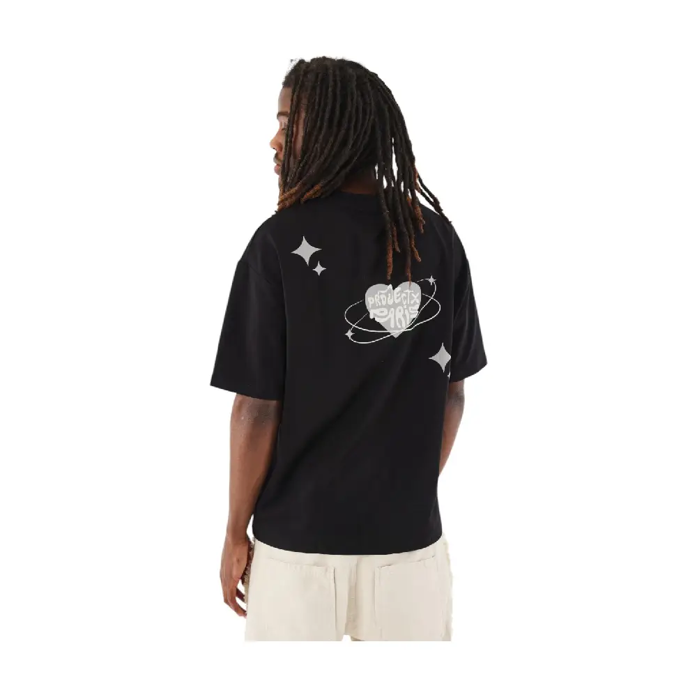 Oversized Y2K T-shirt Black - Image 2