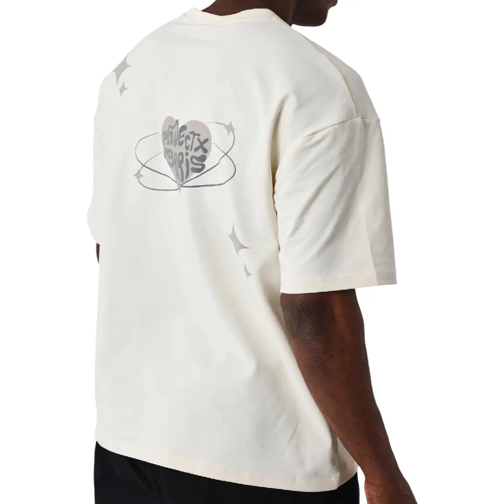 Oversized Y2K T-shirt White - Image 3