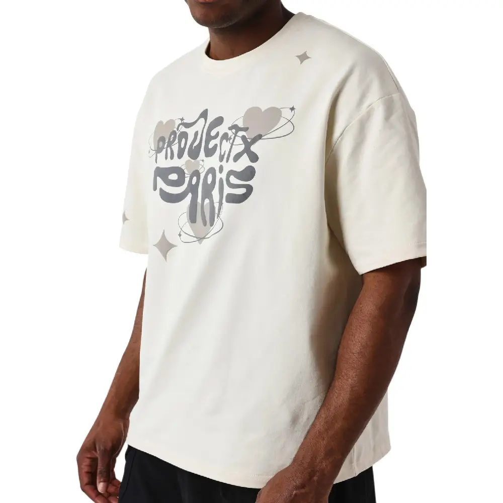 Oversized Y2K T-shirt White - Image 4