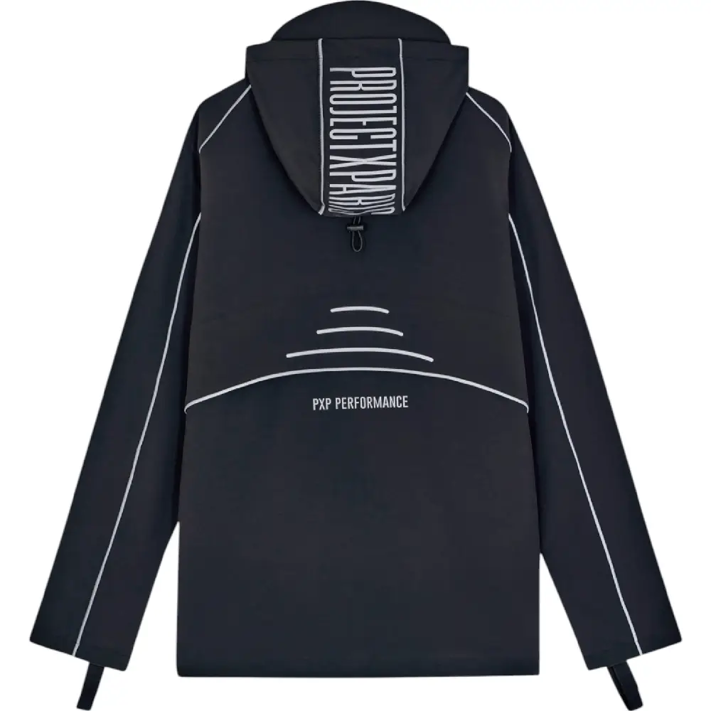 Windbreaker Jacket with reflective details Black - Image 5