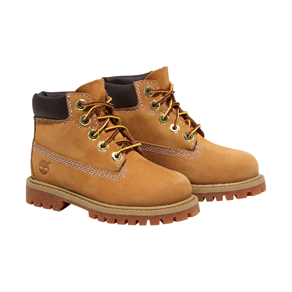 Premium 6 Inch Lace Waterproof Boots Beige - Image 2